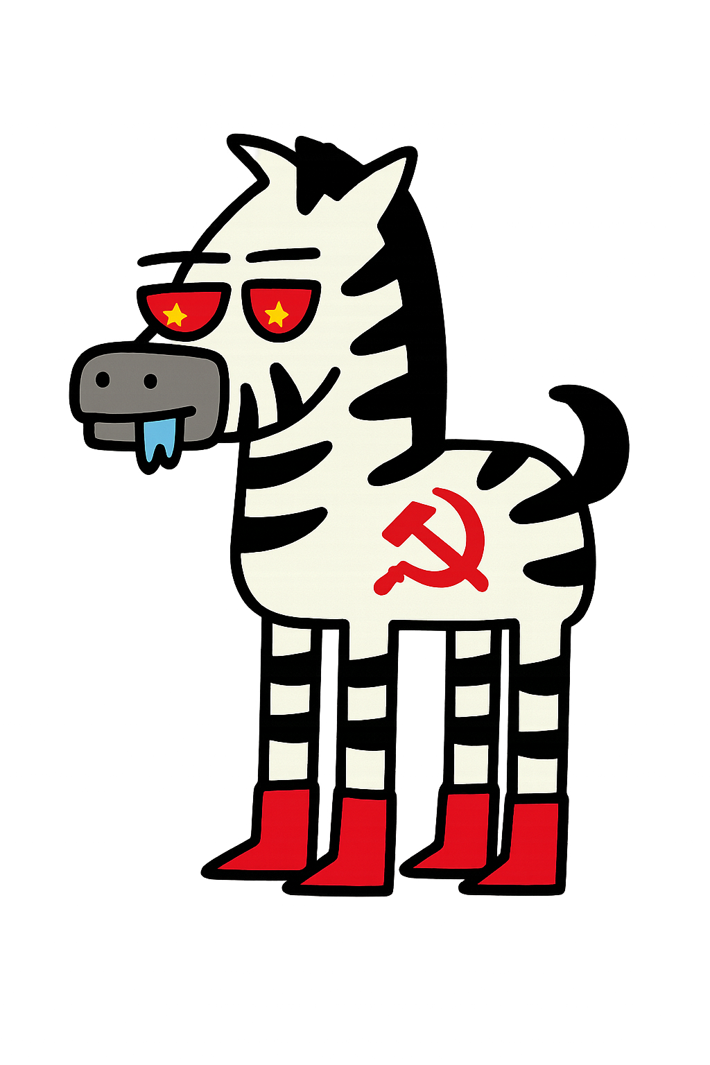 Communist Zebra